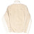 Back of beige Patagonia Retro-X women's fleece jacket with white sleeve panels