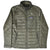 Front of green Patagonia Radalie jacket with zip pockets and logo patch