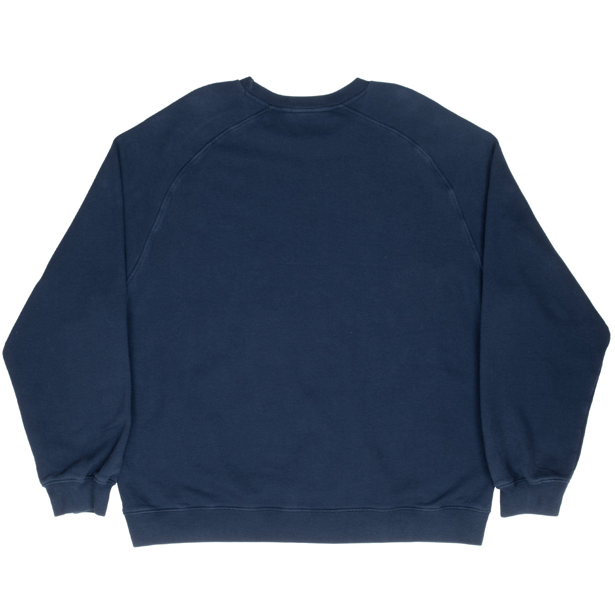 Vintage Nike Classic Swoosh Navy Blue Sweatshirt 2000S Size 2XL