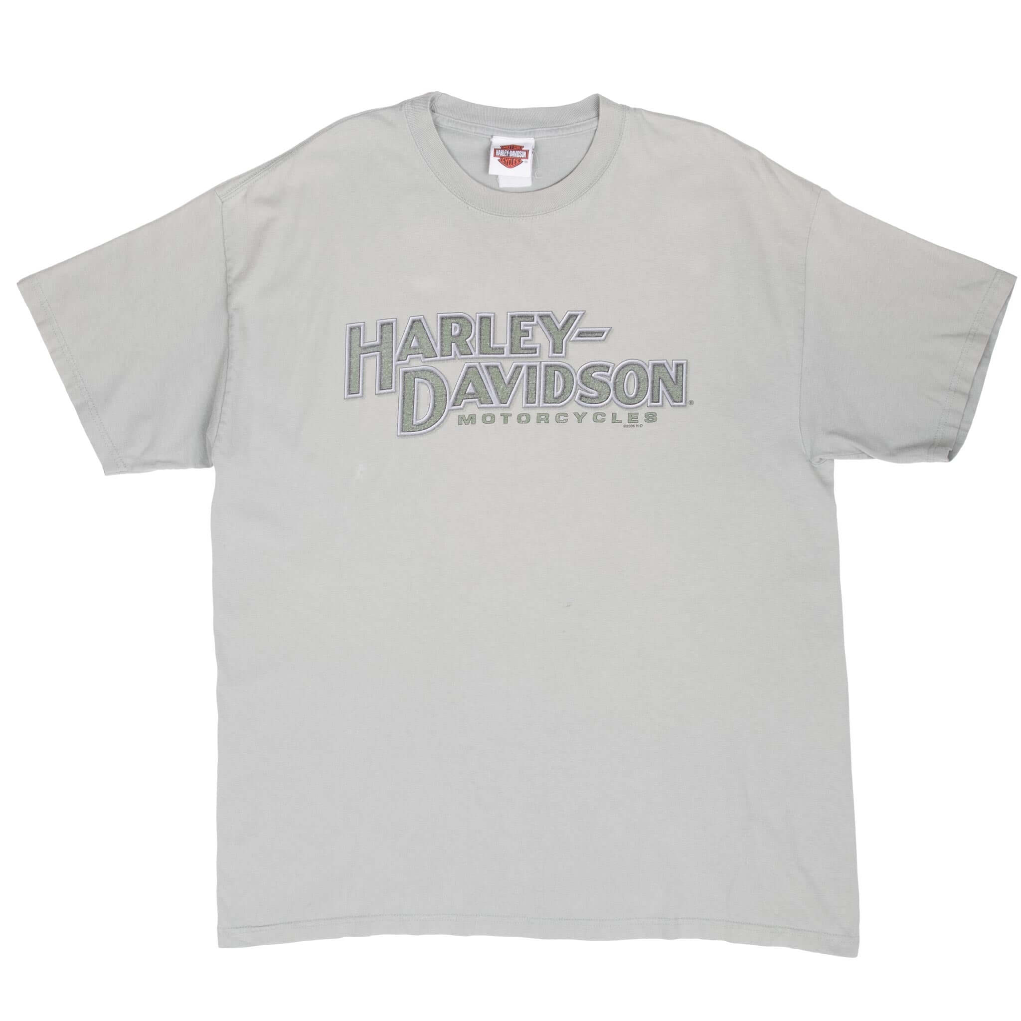 Vintage Harley Davidson Route 66 Tulsa Oklahoma Tee Shirt 2006 Size XL