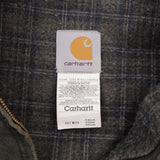 Vintage Carhartt Detroit Style Blanket Lined Worker Jacket J97MOS 1990S Size XL  Made In USA