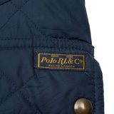 Vintage Polo Ralph Lauren Blue Quilted Vest Jacket Size Large