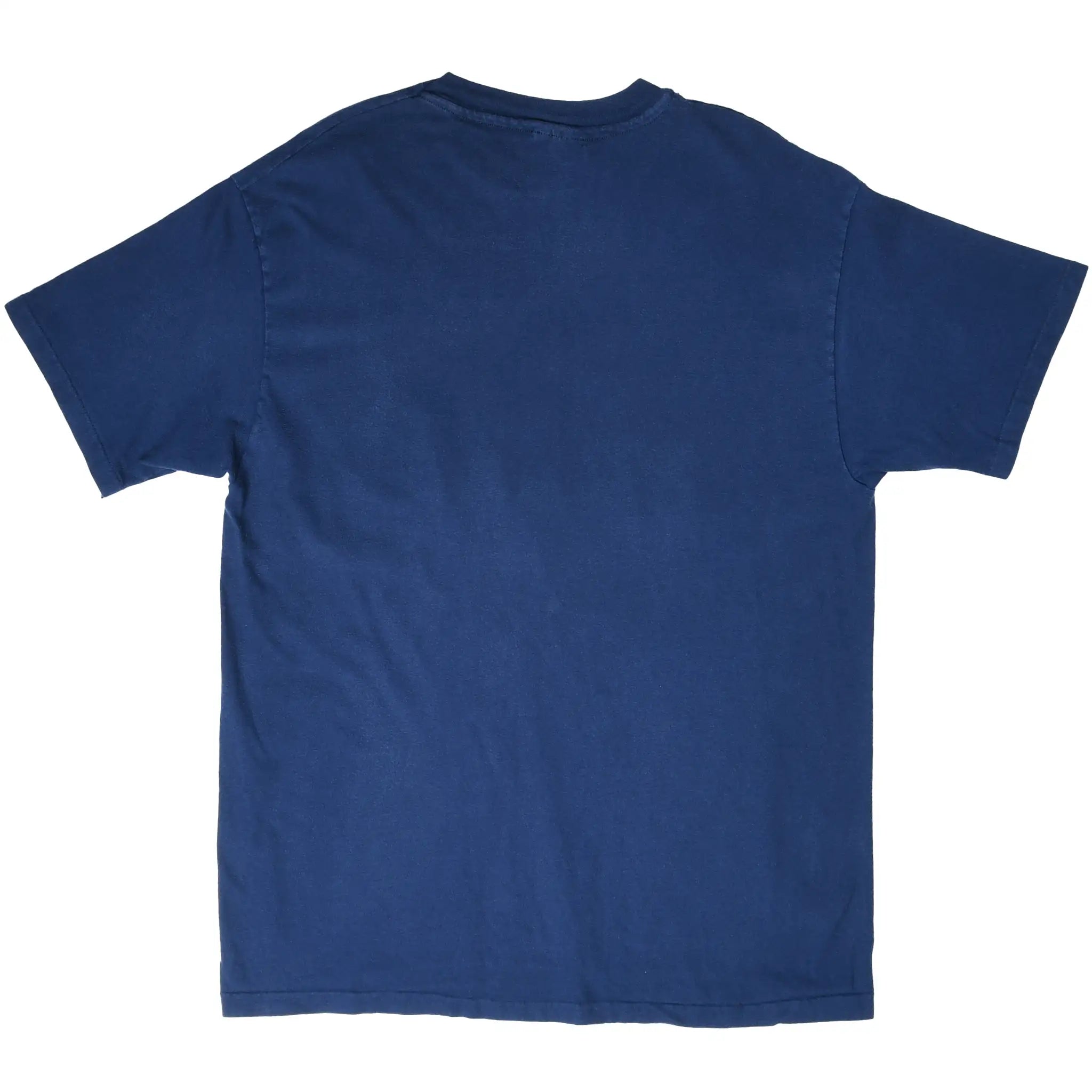 Back of navy University of Arizona short-sleeve T-shirt with no graphic