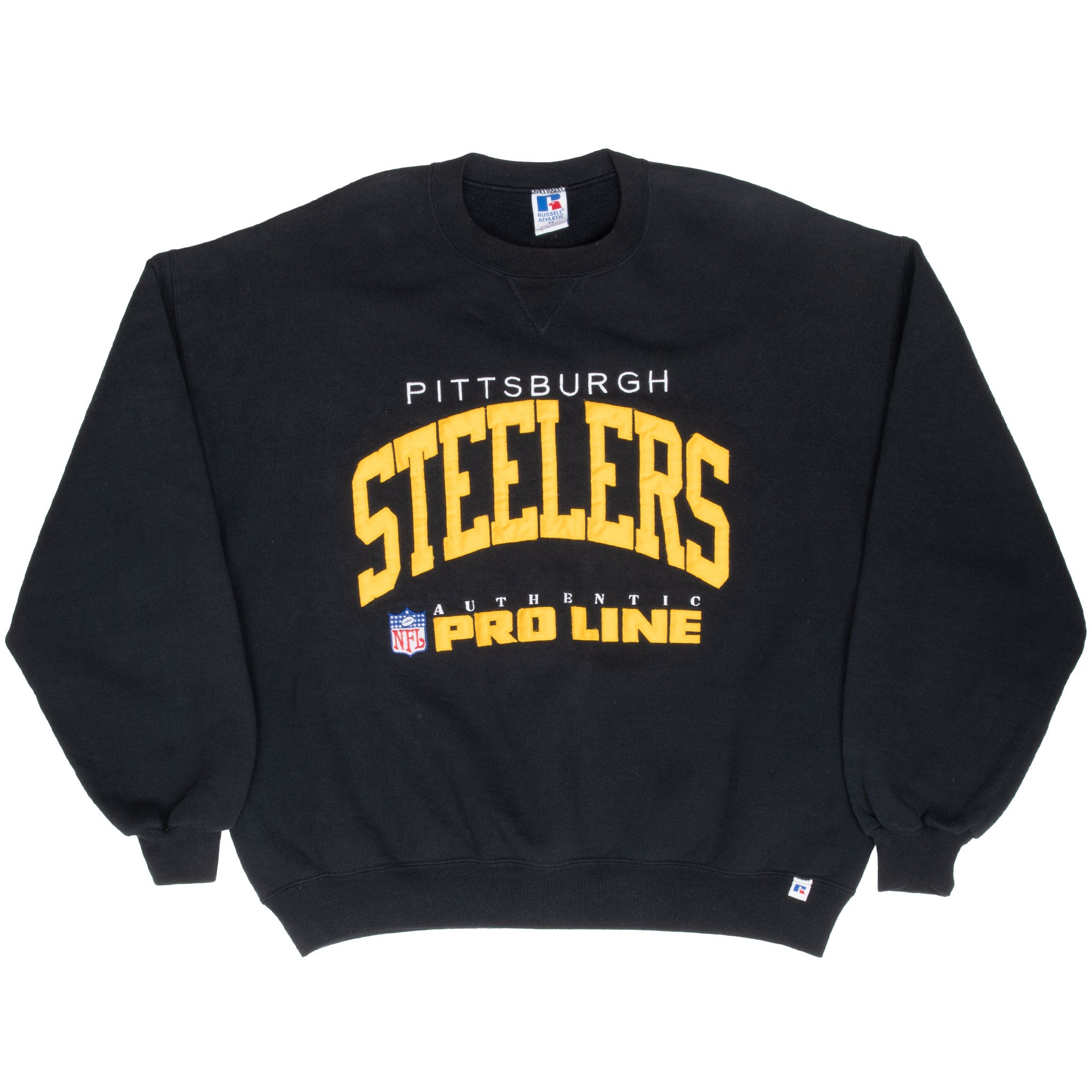 Vintage Nfl Pittsburgh Steelers Russell Sweatshirt 1990S Size XL Made In Usa