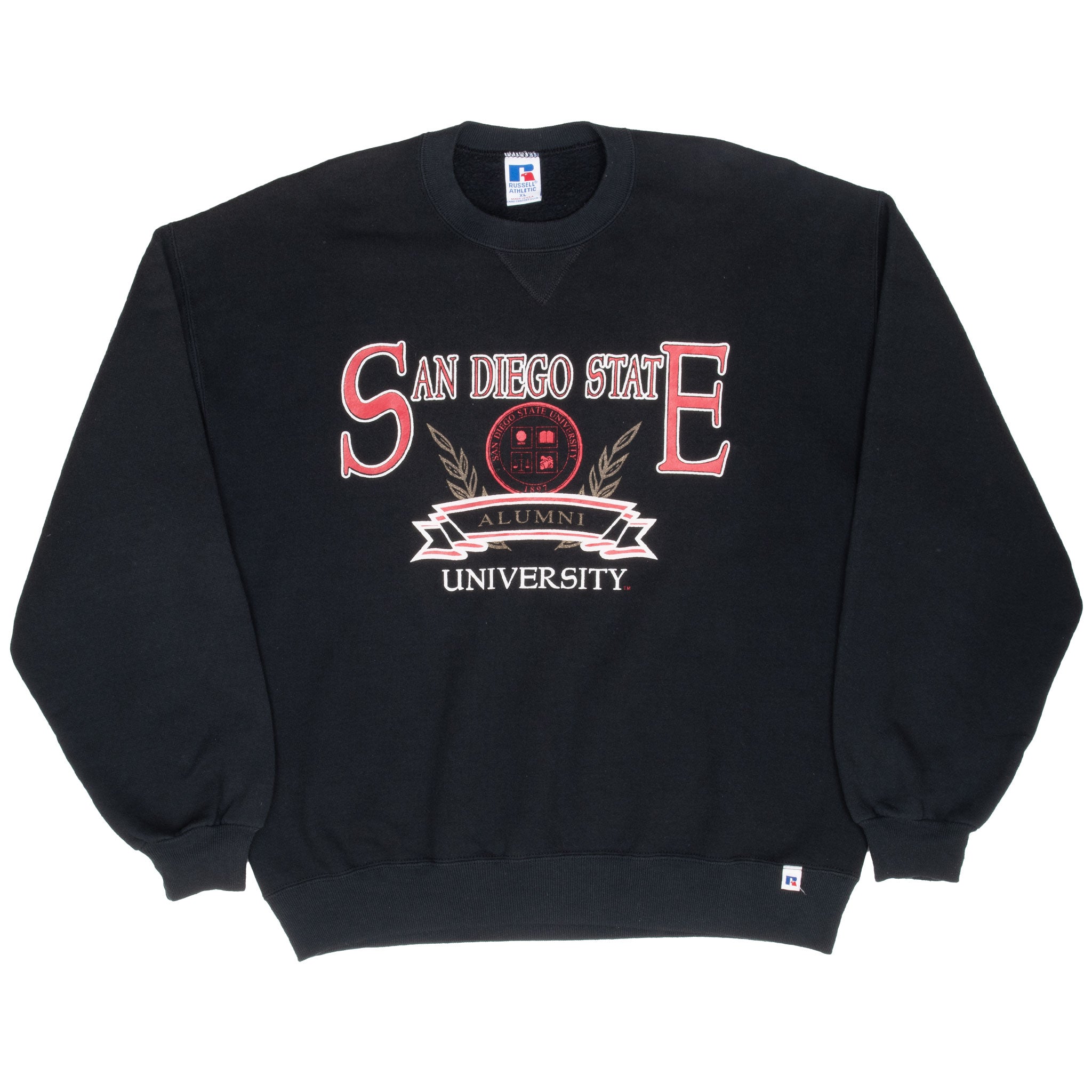 Vintage San Diego State University Alumni Sweatshirt 1990S Size XL Made In Usa