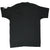 Back of black The Phantom of the Opera T-shirt with plain design