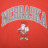 Vintage Champion NFL Nebraska Huskers 1980S Tee Shirt Size Medium Made In USA With Single Stitch Sleeves