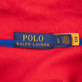 Vintage Ralph Lauren Red Pullover Fleece Jacket Size Large
