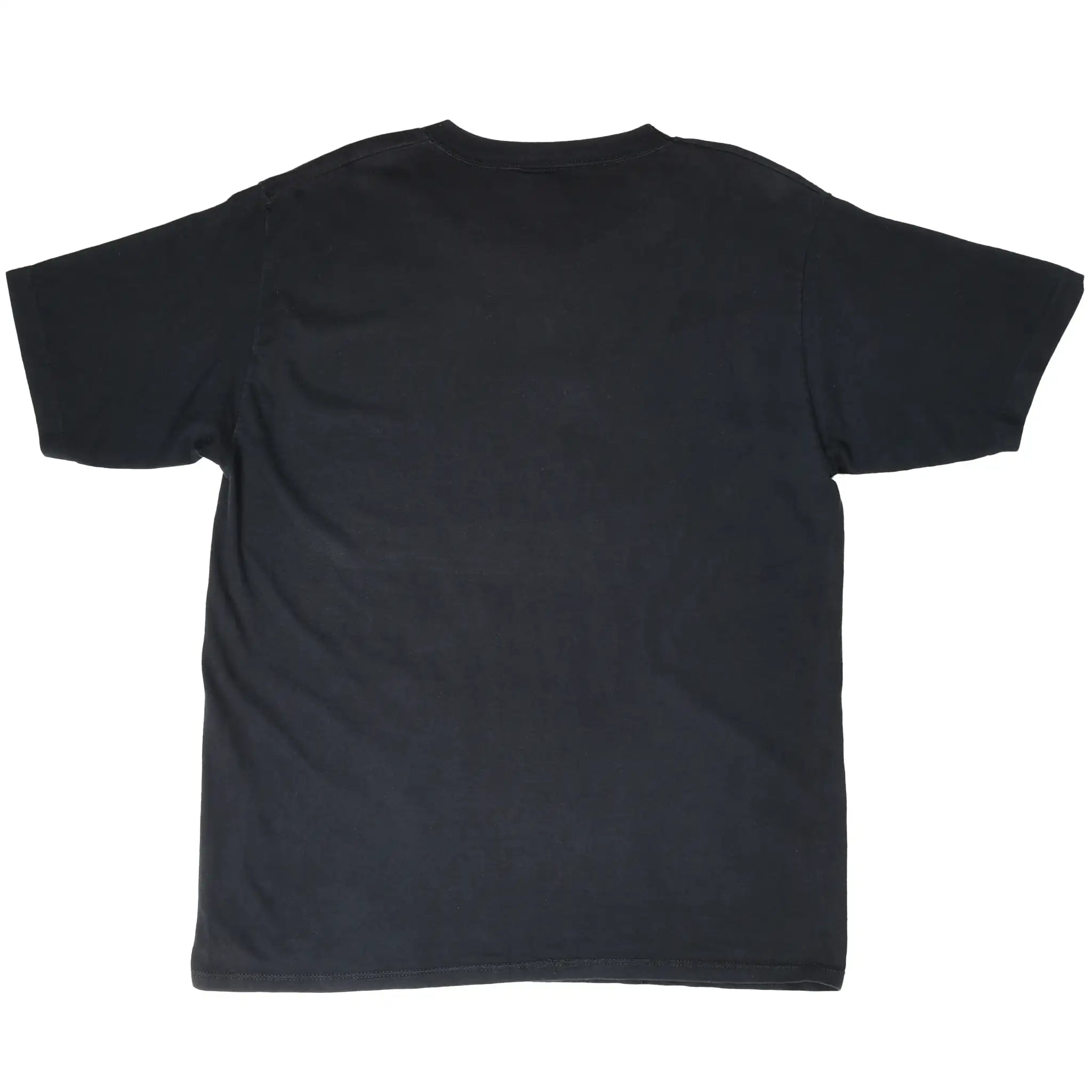 Back of plain black Disney Mickey Mouse T-shirt