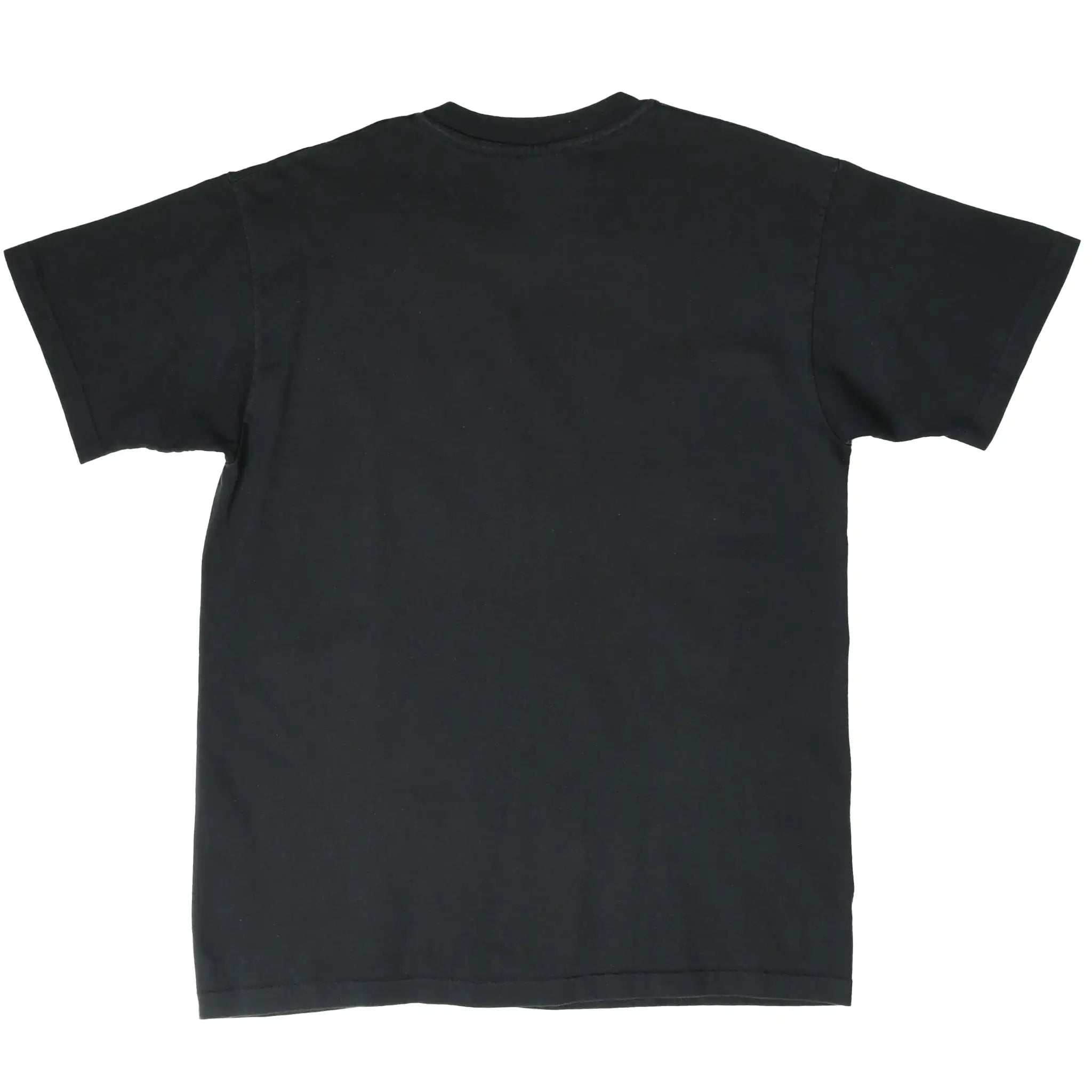Back of black Colorado Rockies Looney Tunes T-shirt with no graphic