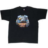 Vintage Harley Davidson Omaha Nebraska Eagle Tee Shirt 1997 Size 2XL Made In Usa