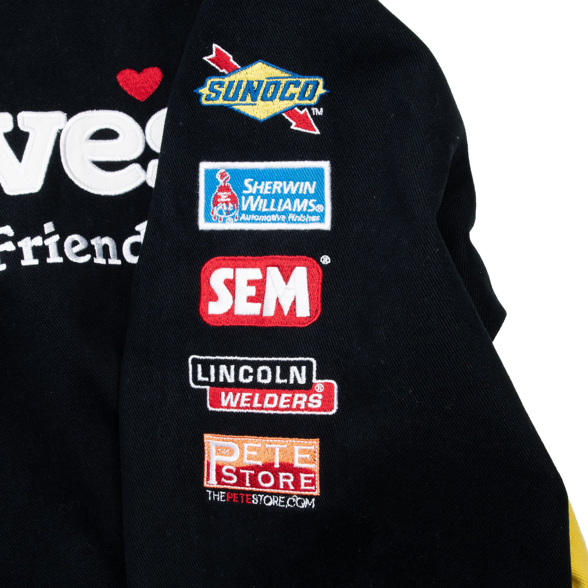 Vintage Nascar David Gilliland Jh Racing Jacket 2000S Size XL