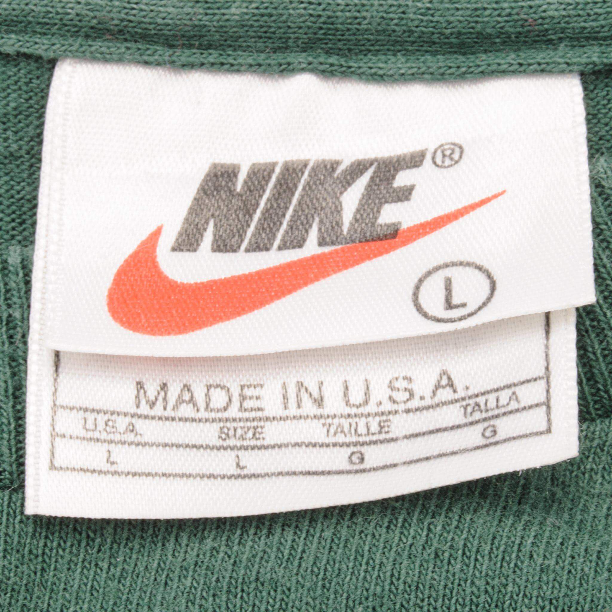 VINTAGE NIKE TEE SHIRT 1995 SIZE LARGE MADE IN USA