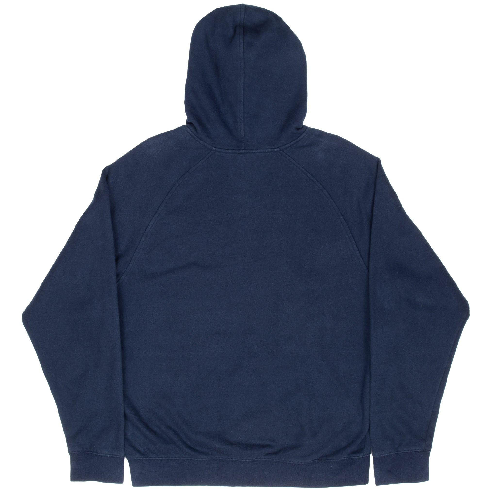 Vintage Nike Swoosh Navy Blue Hoodie Sweatshirt 2000S Size Medium