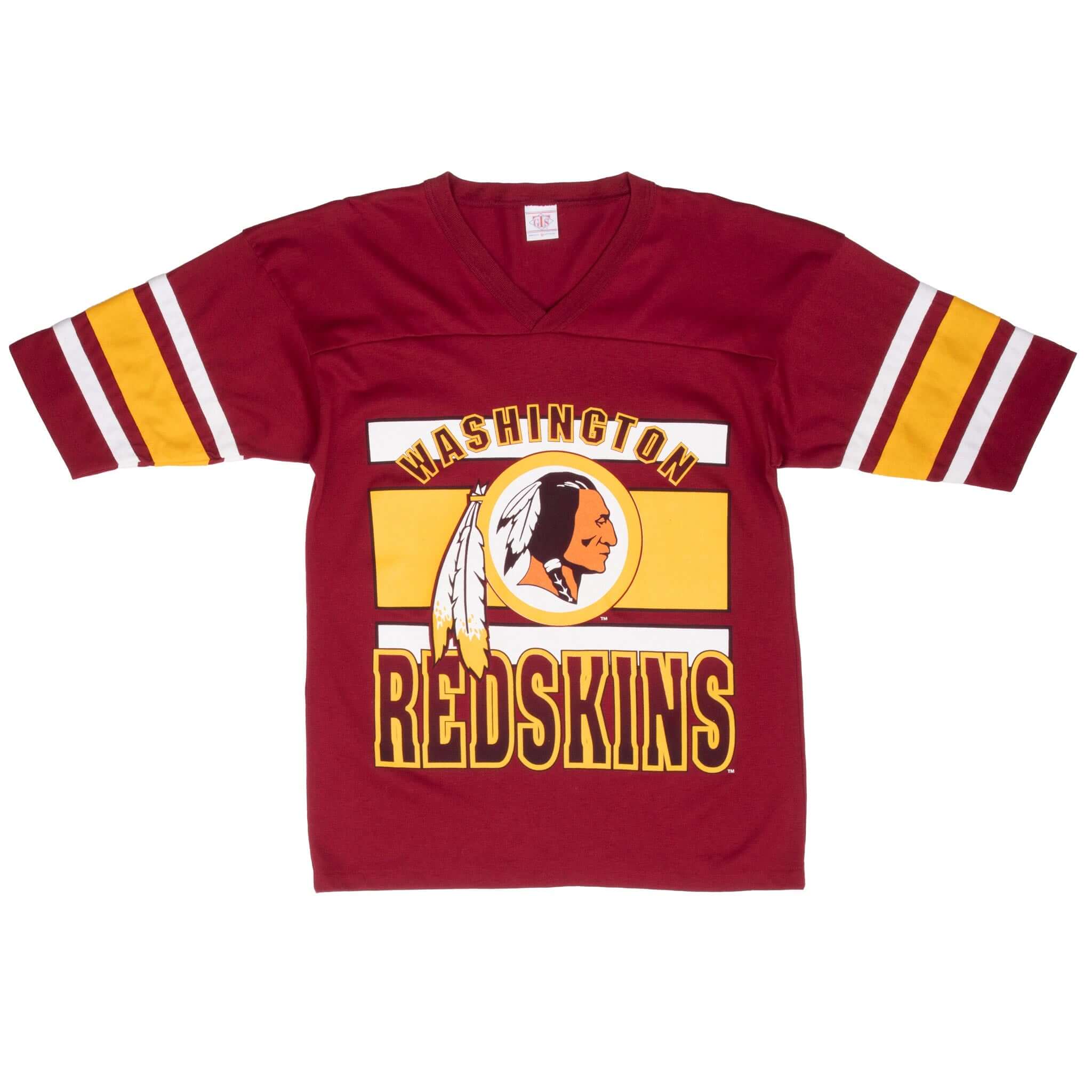 Vintage Nfl Washington Redskins 1980S Tee Shirt Size Medium Made In Usa With Single Stitch Sleeves