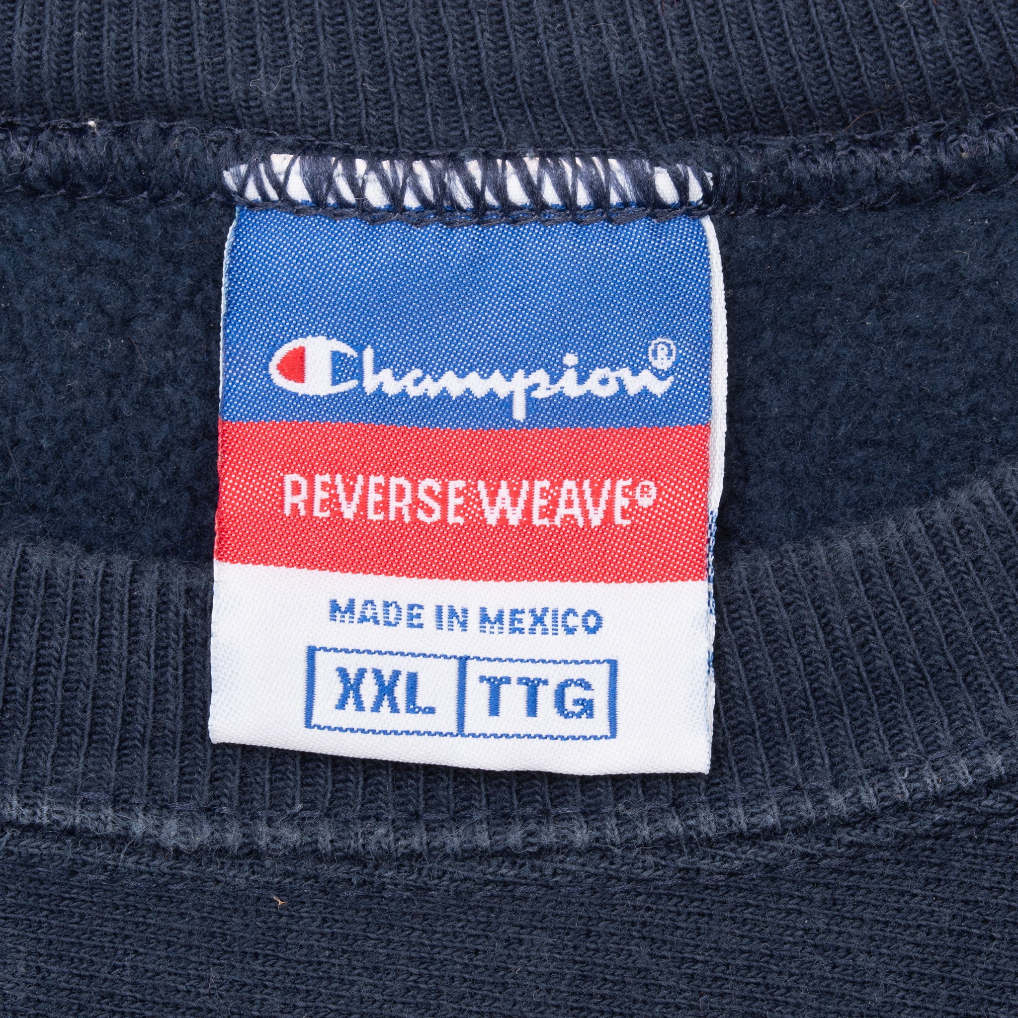 Vintage Champion Reverse Weave Navy Blue South Dakota State Sweatshirt 2000S Size 2Xl