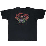 Vintage Harley Davidson Eagle Dragon Tee Shirt 2000 Size 2XL Made In Usa
