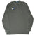 Front view of green Polo Ralph Lauren long-sleeve polo shirt with attached hangtag