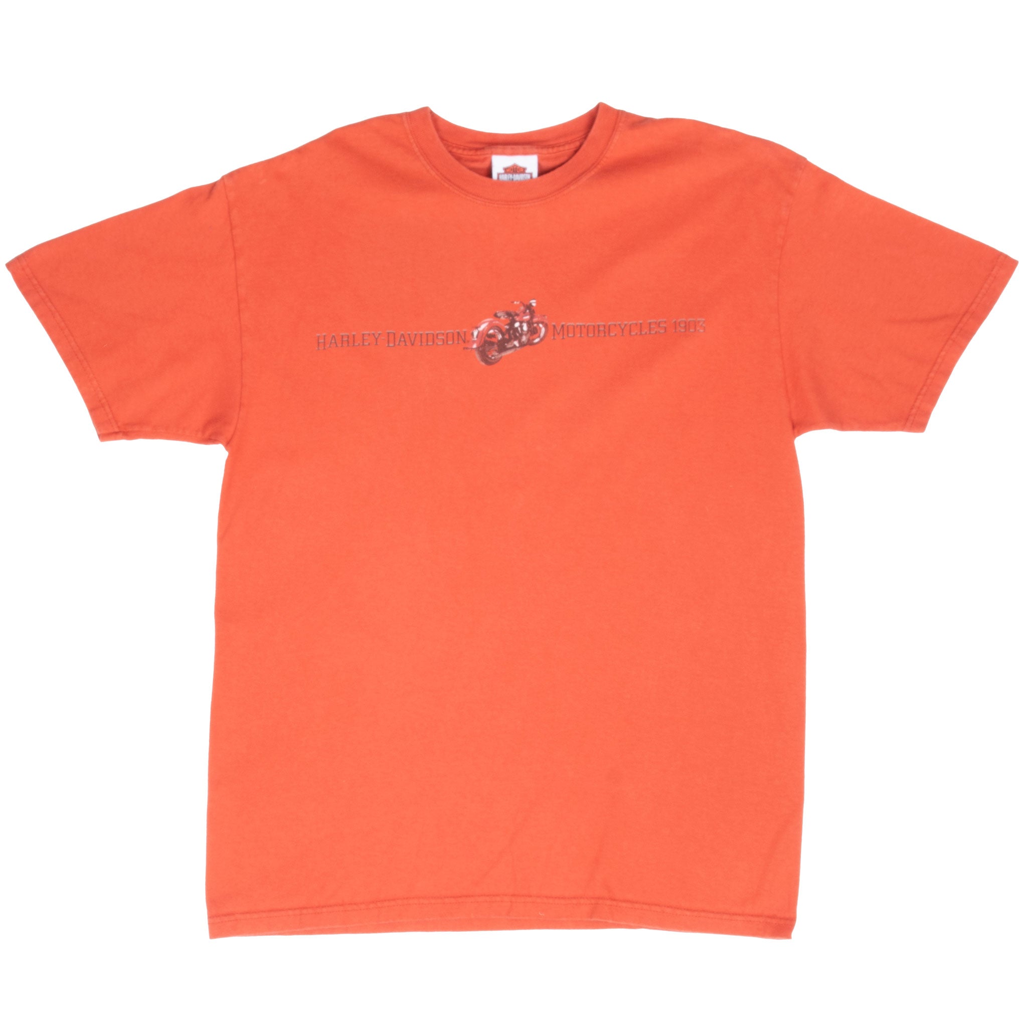 Vintage Harley Davidson St Pete Florida 2008 Tee Shirt Size Large Made In Usa