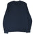 Back of navy Polo Ralph Lauren long-sleeve Henley shirt