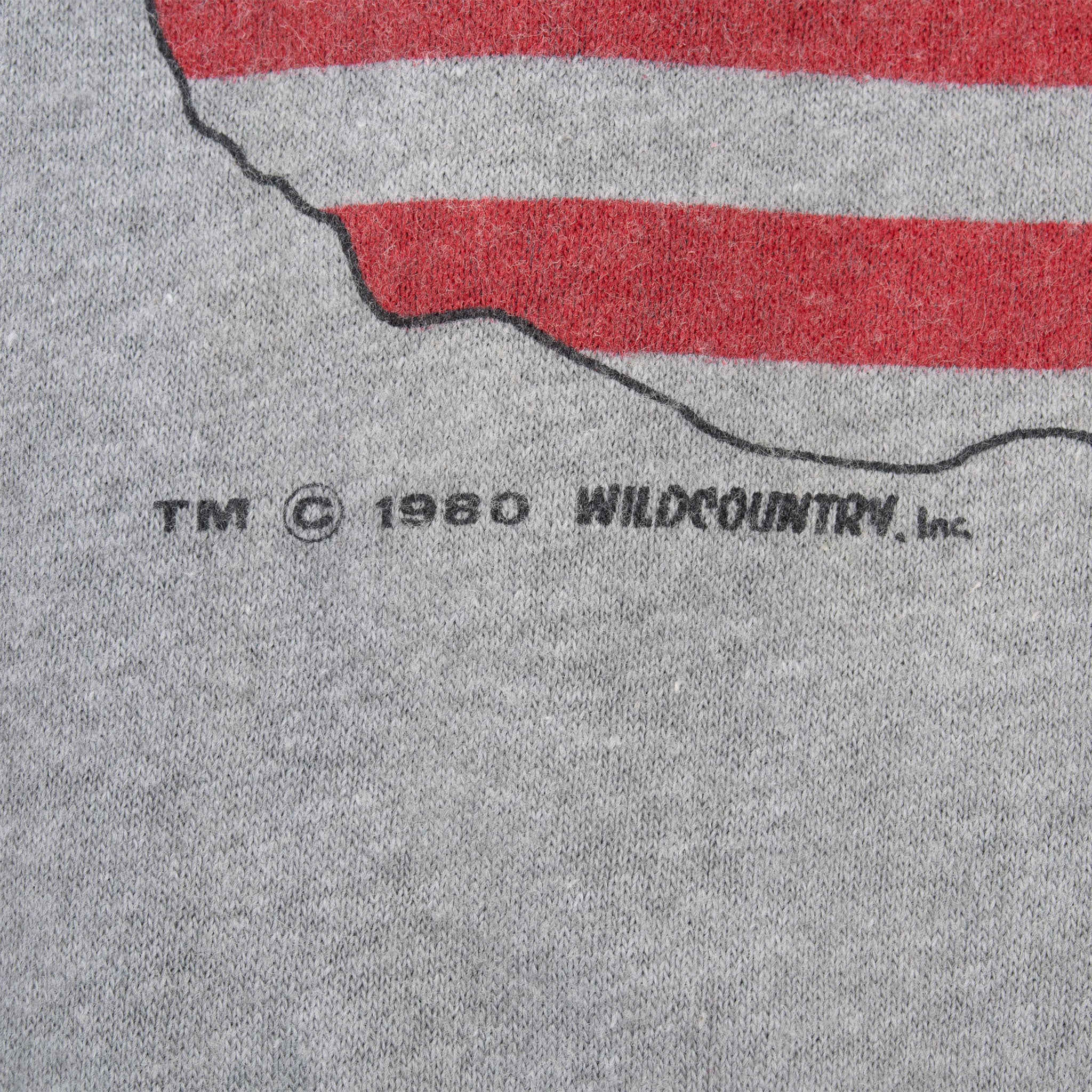 Vintage Alabama Mountain Music Tour Raglan Tee Shirt 1982 Size Medium Made In USA With Single Stitch