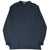 Front view of navy blue Polo Ralph Lauren long-sleeve polo shirt
