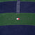 Vintage Tommy Hilfiger Blue Green Stripes Pullover Fleece Jacket 1990S Size Medium