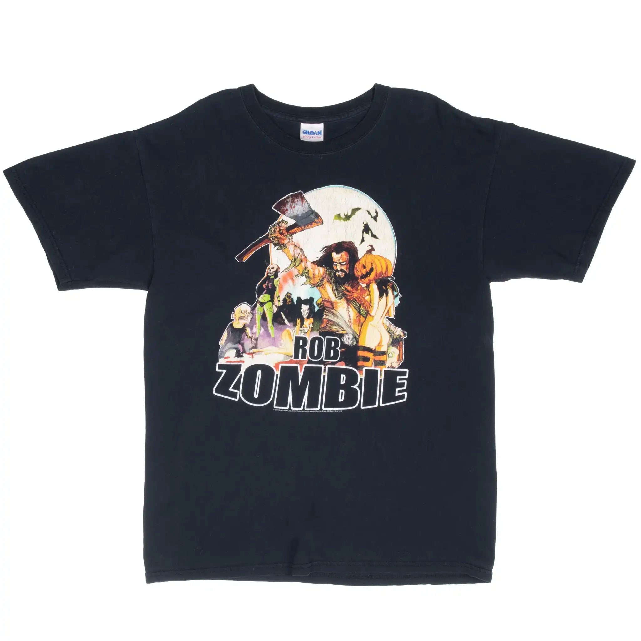 Vintage Rob Zombie World Tour 2009 Tee Shirt Size Medium