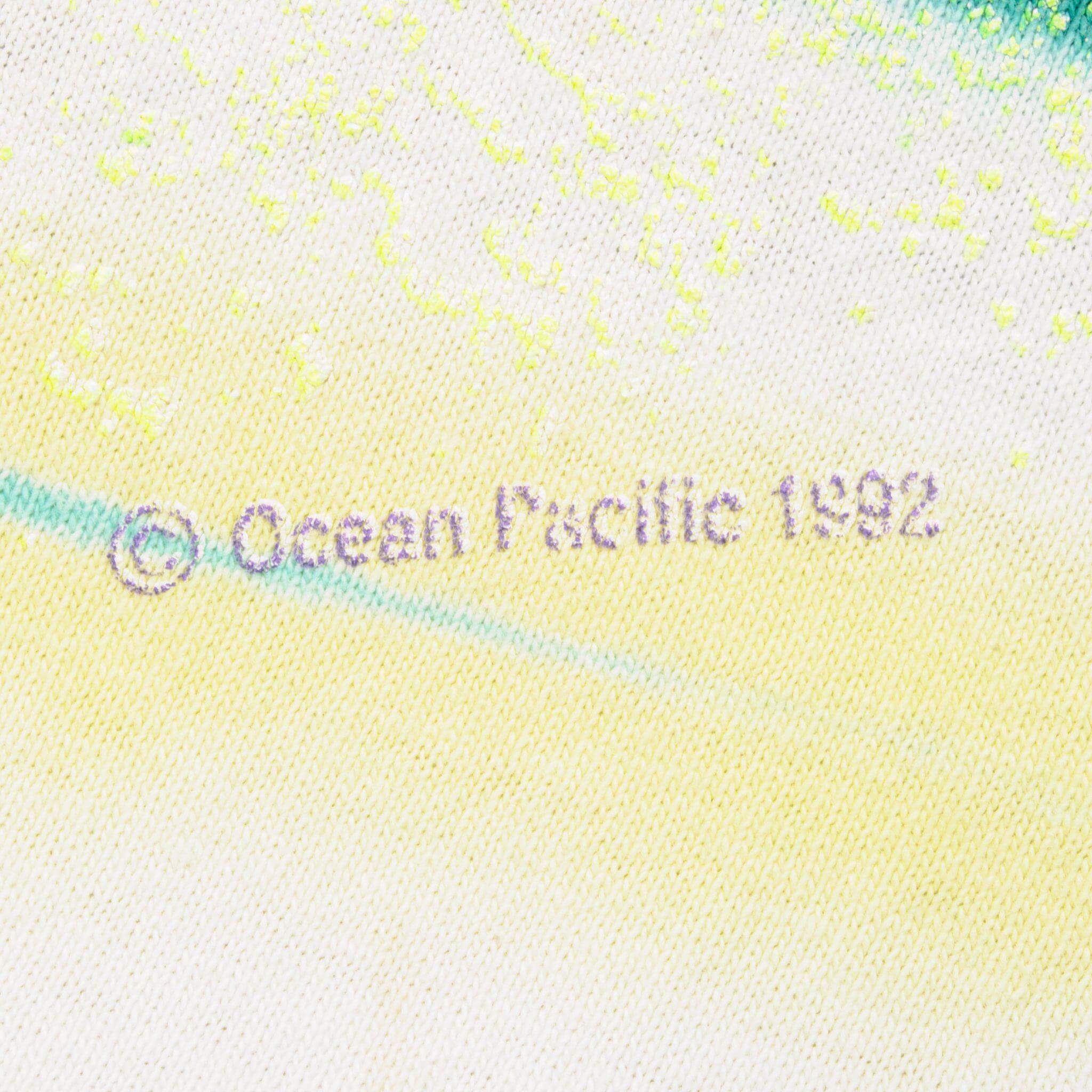VINTAGE TIE-DYE OCEAN PACIFIC TEE SHIRT SIZE 2XL
