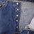 Beautiful Indigo Levis 501 jeans 1990s Made in USA with Medium Dark Wash.  Size on tag 36X32 Actual Size 35X31 Back Button #511