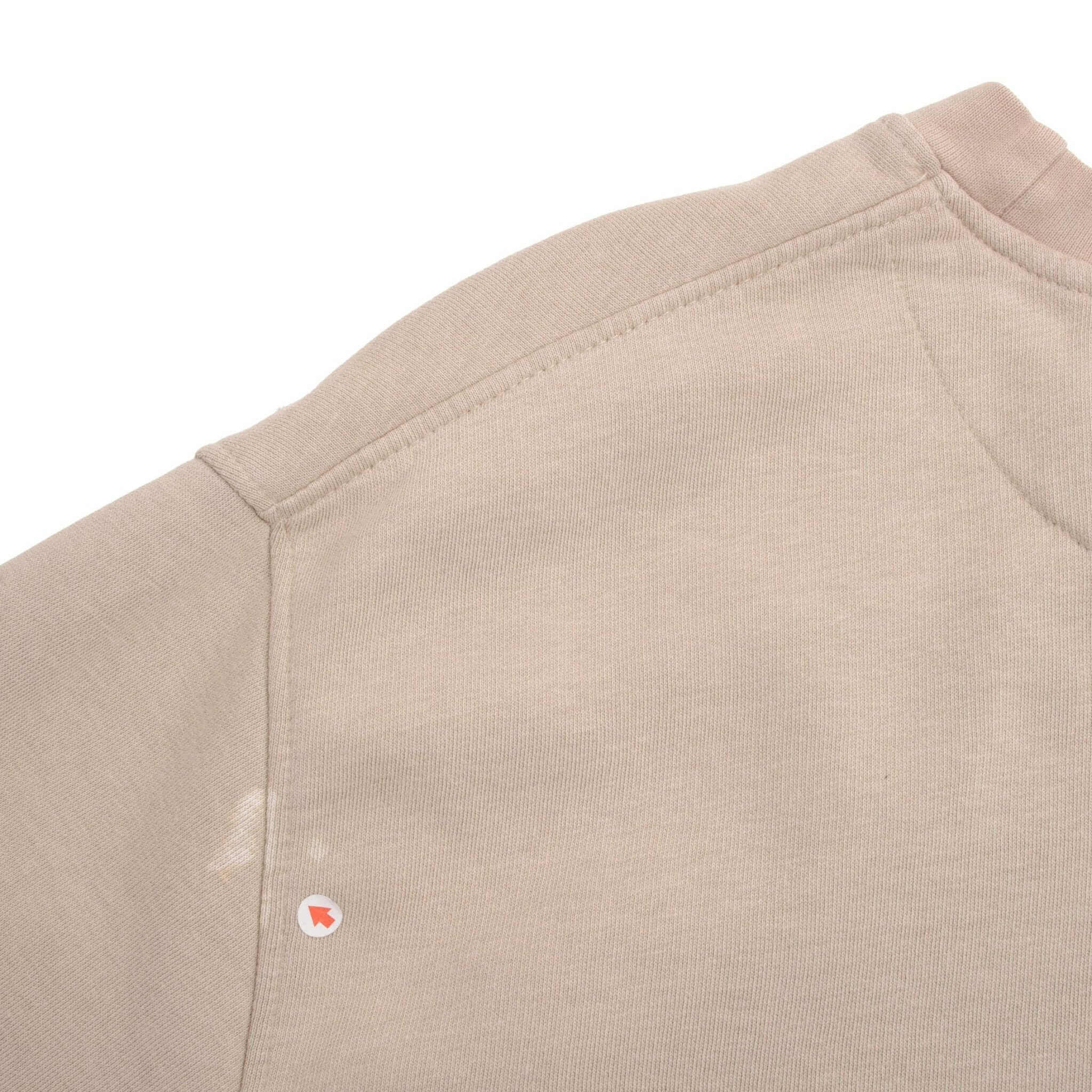 VINTAGE NIKE CLASSIC SWOOSH BEIGE SWEATSHIRT 2000S SIZE LARGE