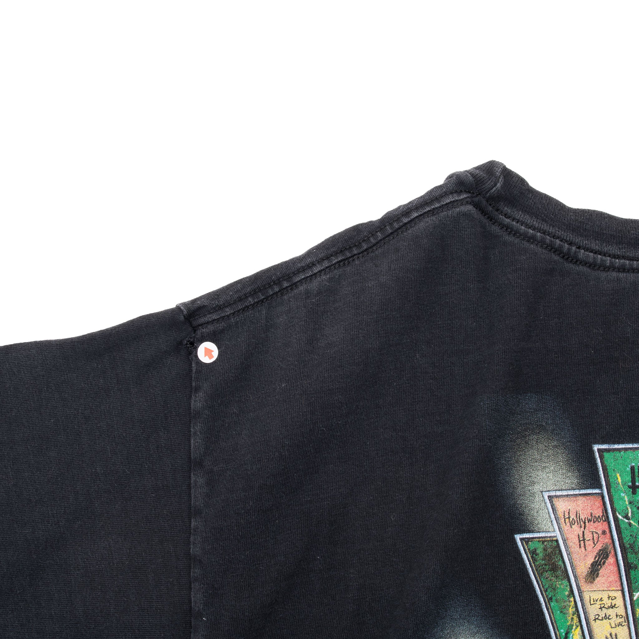 VINTAGE HARLEY DAVIDSON HOLLYWOOD TEE SHIRT 2000 XL MADE IN USA