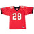 Vintage Nike Nfl Tampa Bay Bucaneers Warrick Dunn #28 Jersey 1990S Size Large Made In Usa