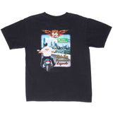Vintage Harley Davidson Route 66 Tulsa Oklahoma Tee Shirt 2008 Size Medium