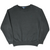 Full front view of dark grey Polo Ralph Lauren crewneck sweatshirt