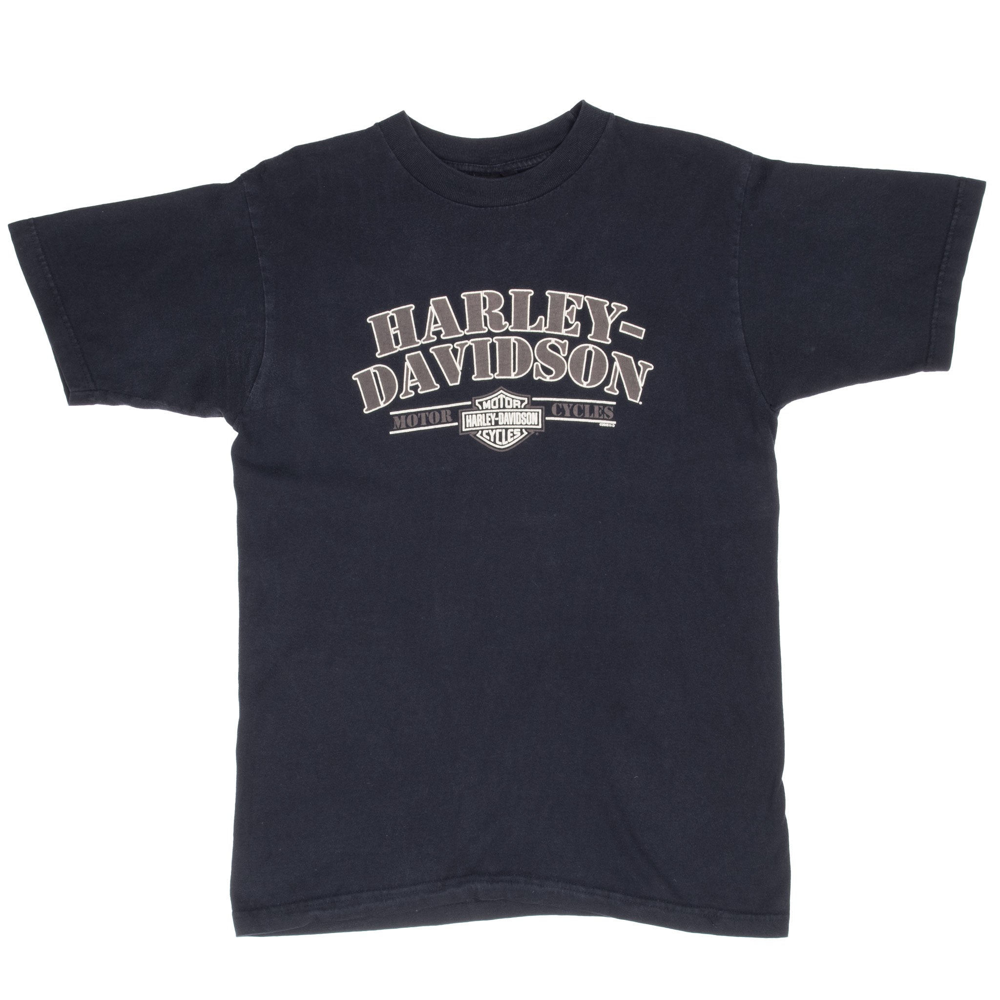 Vintage Harley Davidson Crystal River Florida 2008 Tee Shirt Size Medium Made In Usa