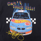 Vintage Nascar Karl Petty Hotwheels Can't Touch This! Tee Shirt Size XL