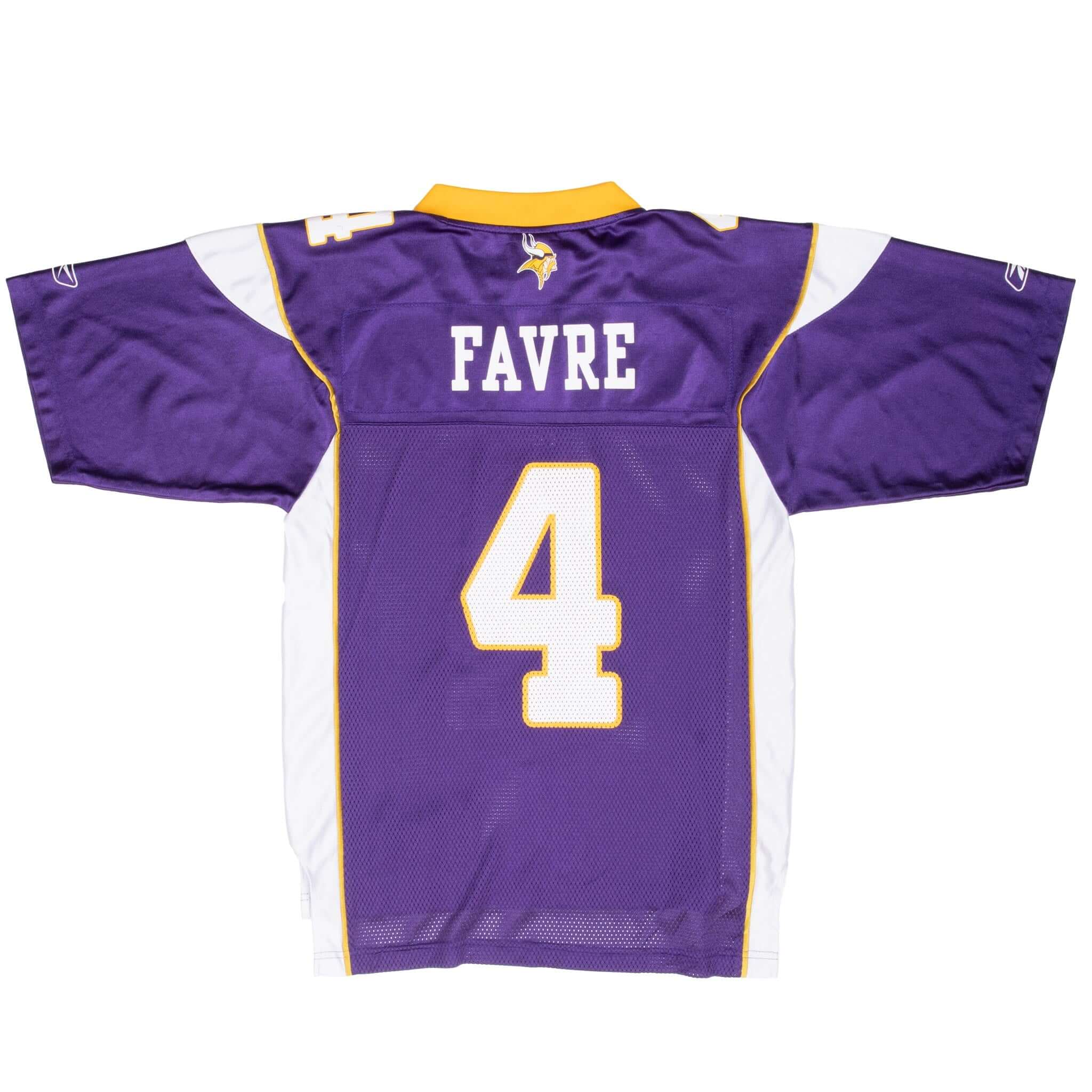 Vintage Nfl Minnesota Vikings Brett Favre #4 Reebok Jersey 2000S Size Small