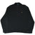 Full front of black Polo Ralph Lauren quarter-zip sweater with embroidered pony logo