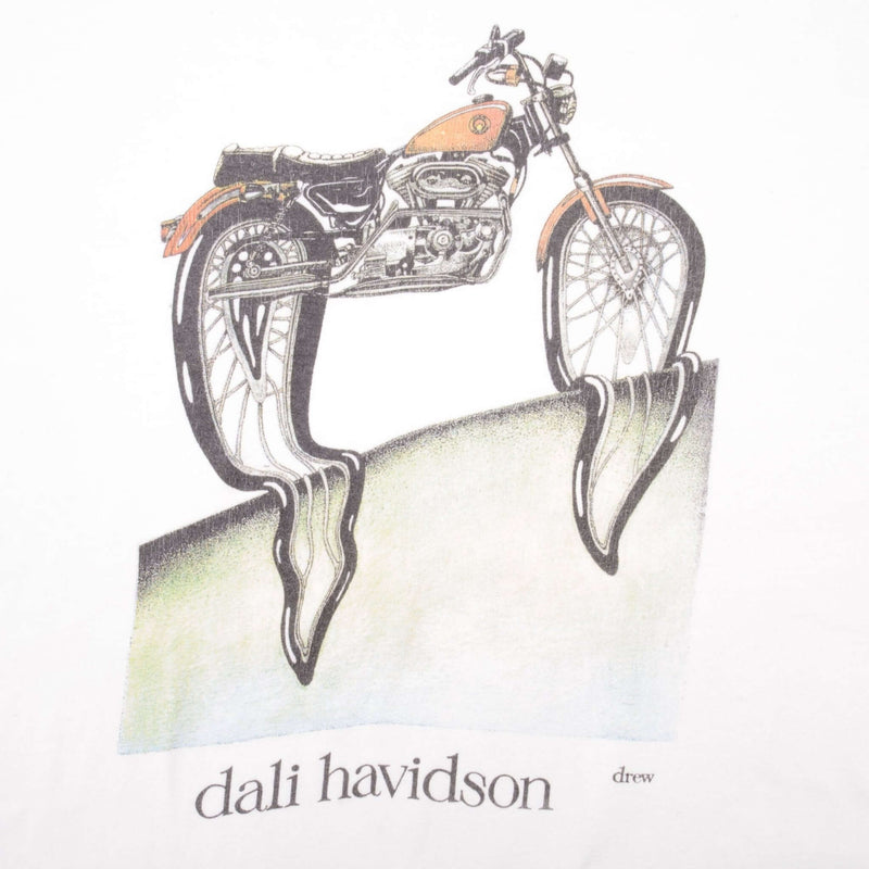 Vintage Harley Davidson Dali Havidson Tee Shirt 1990S Size XL