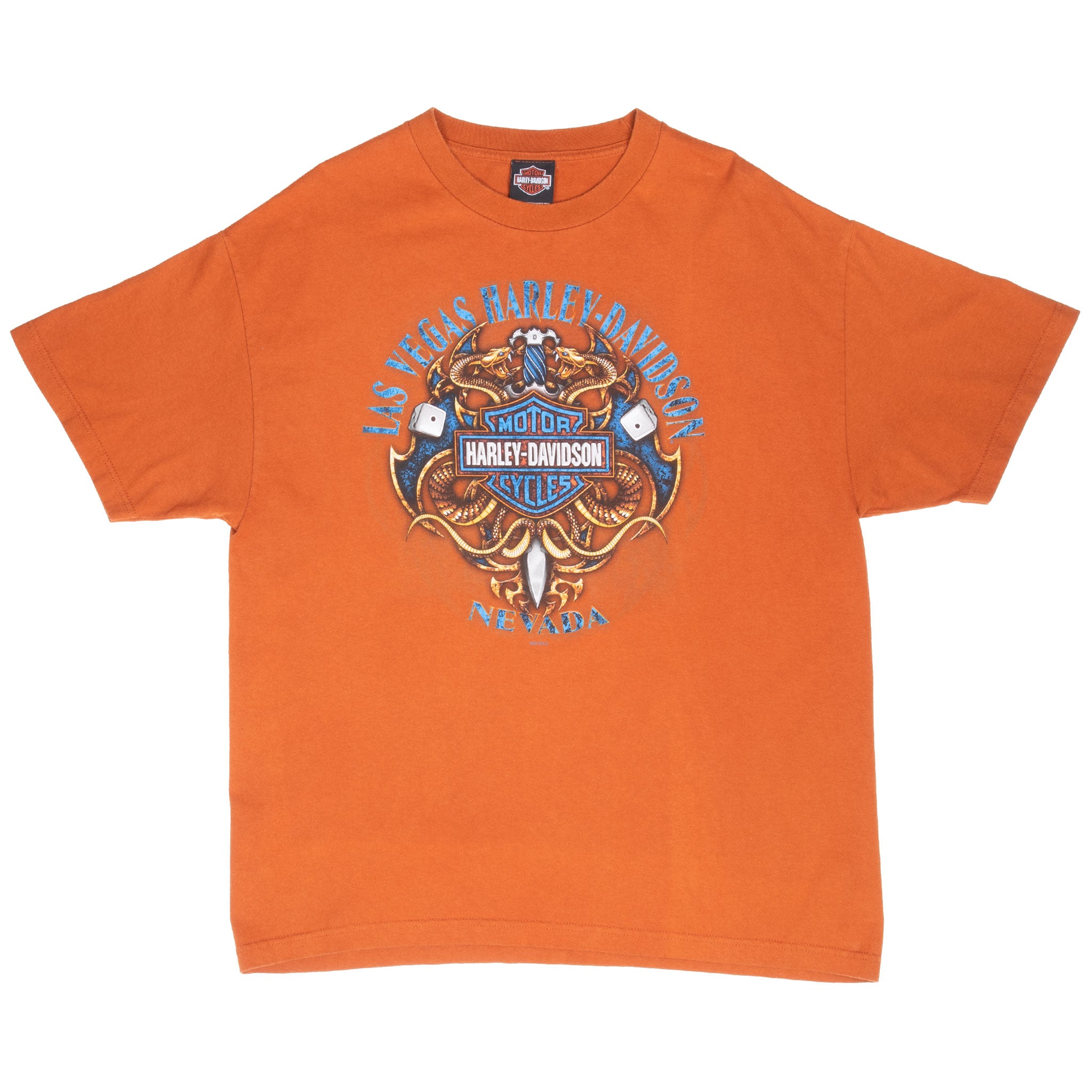 Vintage Harley Davidson Las Vegas Tee Shirt 2012 Size XL