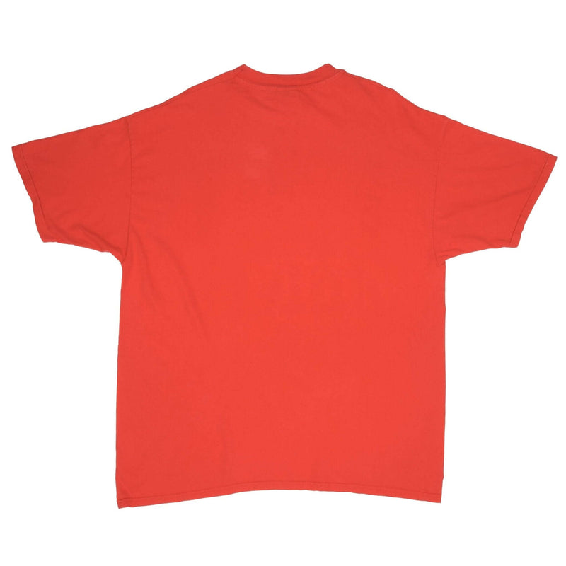 Vintage NFL Kansas City Chiefs 1995 Taylor Swift Tee Shirt Size 2XL Made In USA With Single Stitch Sleeves