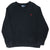 Vintage Ralph Lauren 1990S Classic Black Crewneck Sweatshirt Size XL