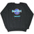 Full front of black Hard Rock Cafe Chicago sweatshirt with colorful logo