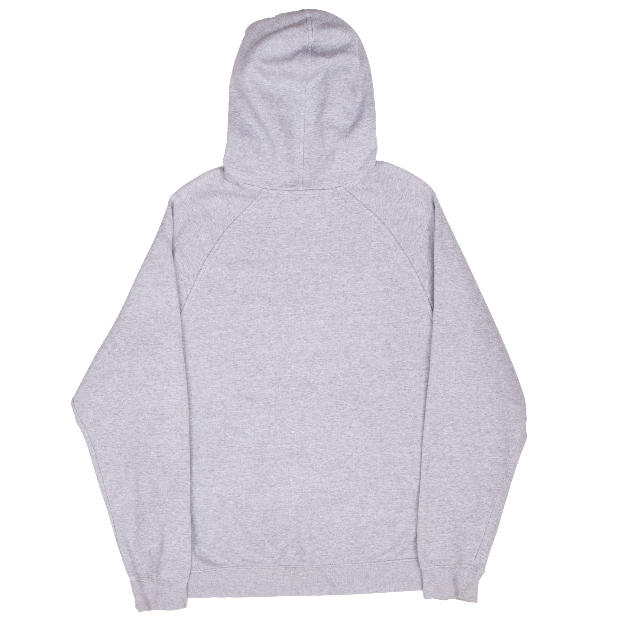 Vintage Nike Classic Swoosh Grey Hoodie Sweatshirt 2000S Size Large