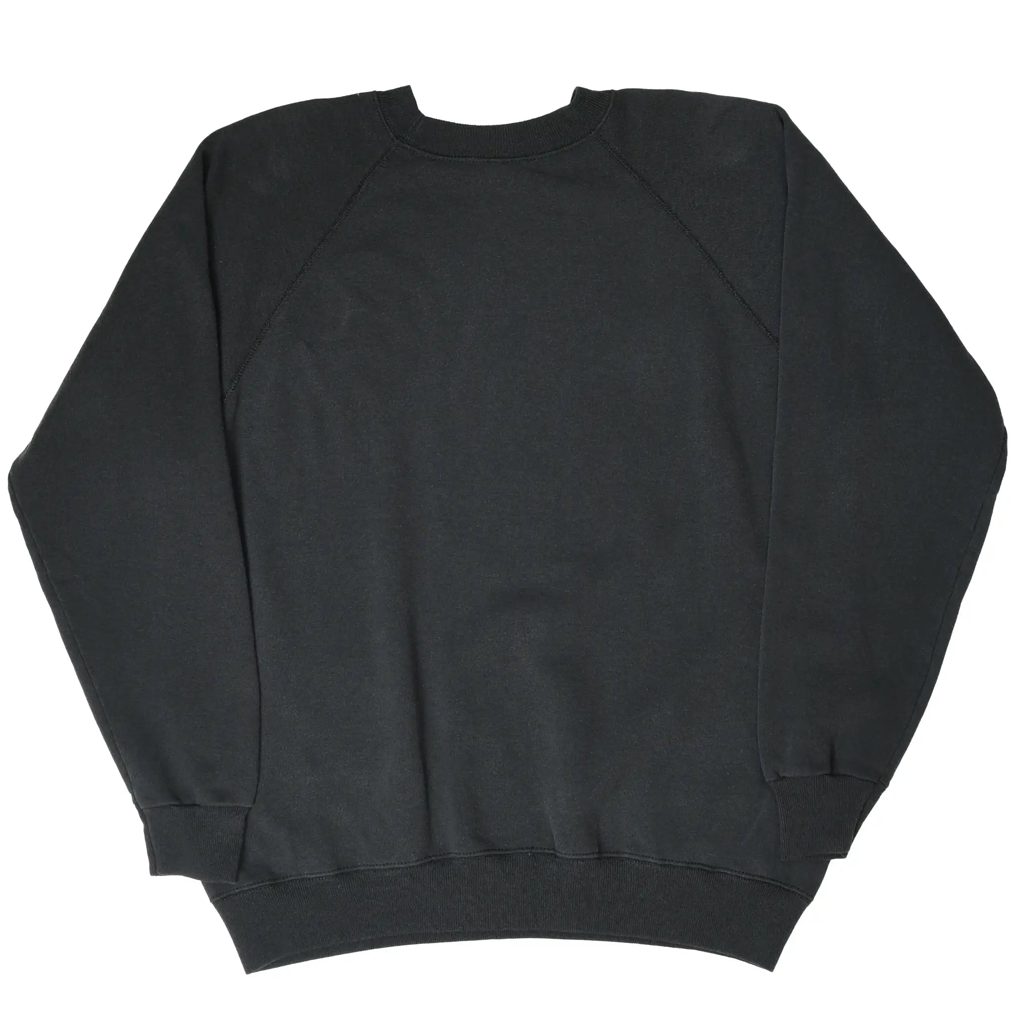 Back of plain black Hard Rock Cafe Chicago sweatshirt