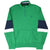 Front of green Polo Ralph Lauren quarter-zip sweater with kangaroo pocket and embroidered pony