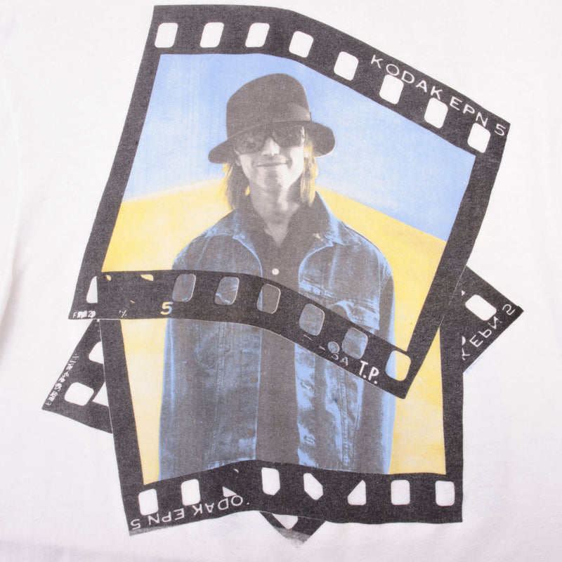 Vintage Tom Petty And The Heartbreakers 1989 Tee Shirt Size Large Made In USA With Single Stitch Sleeves