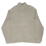 Vintage Polo Ralph Lauren Sage Green Quarter 1/4 Zip Sweater 1990s Size 2XL