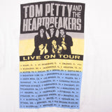 Vintage Tom Petty And The Heartbreakers 1989 Tee Shirt Size Large Made In USA With Single Stitch Sleeves